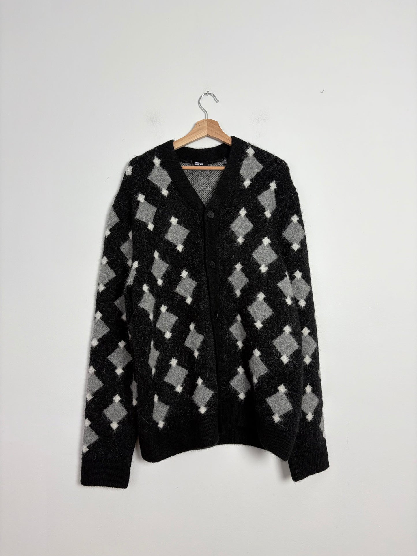 The kooples alpaca oversized knitted cardigan M-XL