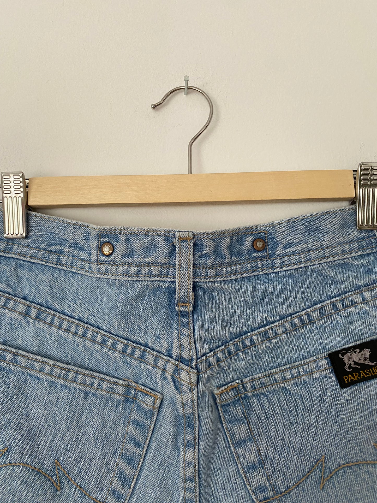 Short en jean retroussable Parasuco vintage W26