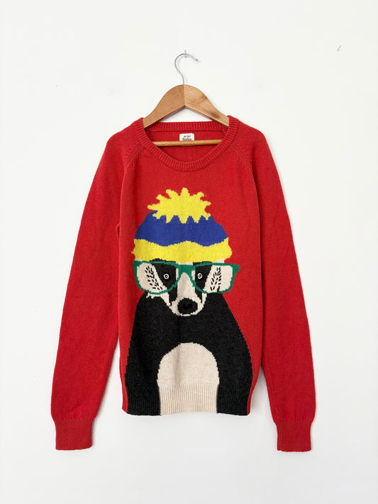 Mini Boden wool blend knit sweater 9/10Y