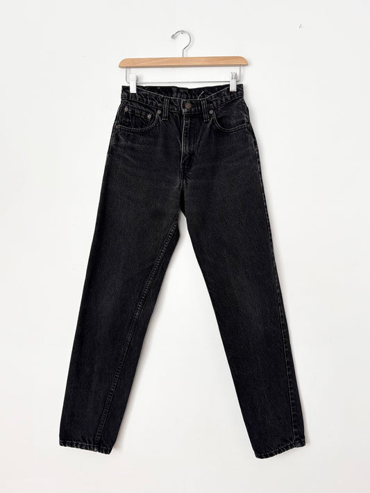 Vintage black levis 550 W25/26