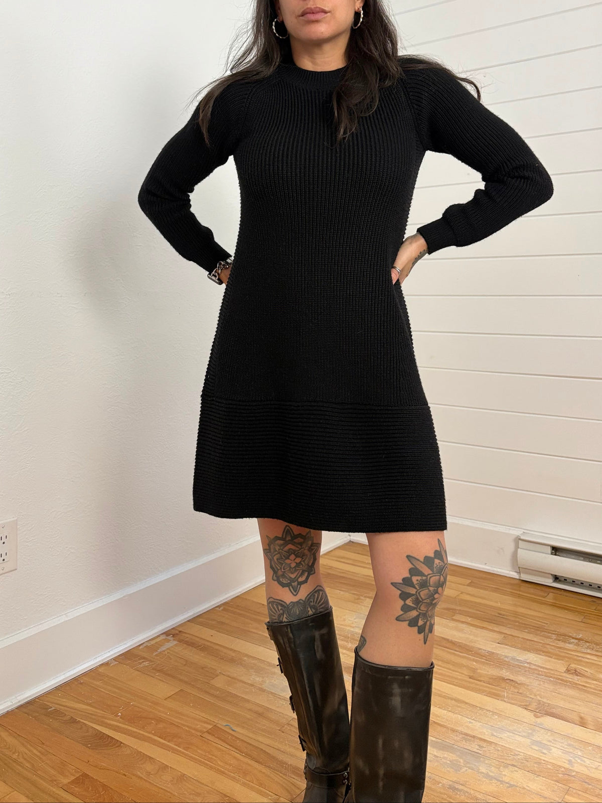 Pomander place Ainsley knit mini dress Small