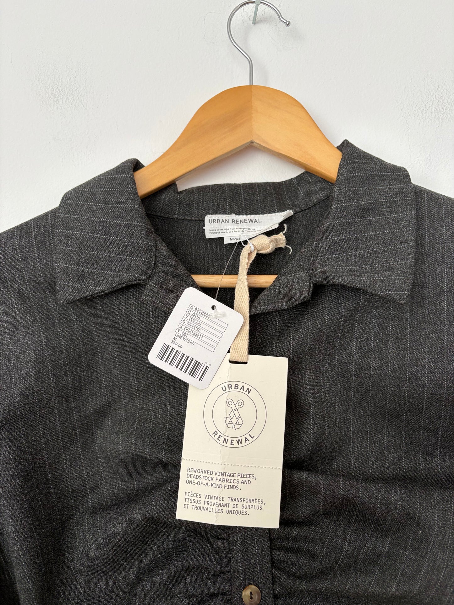 Chemisier à boutons froncé Urban Renewal Remnants