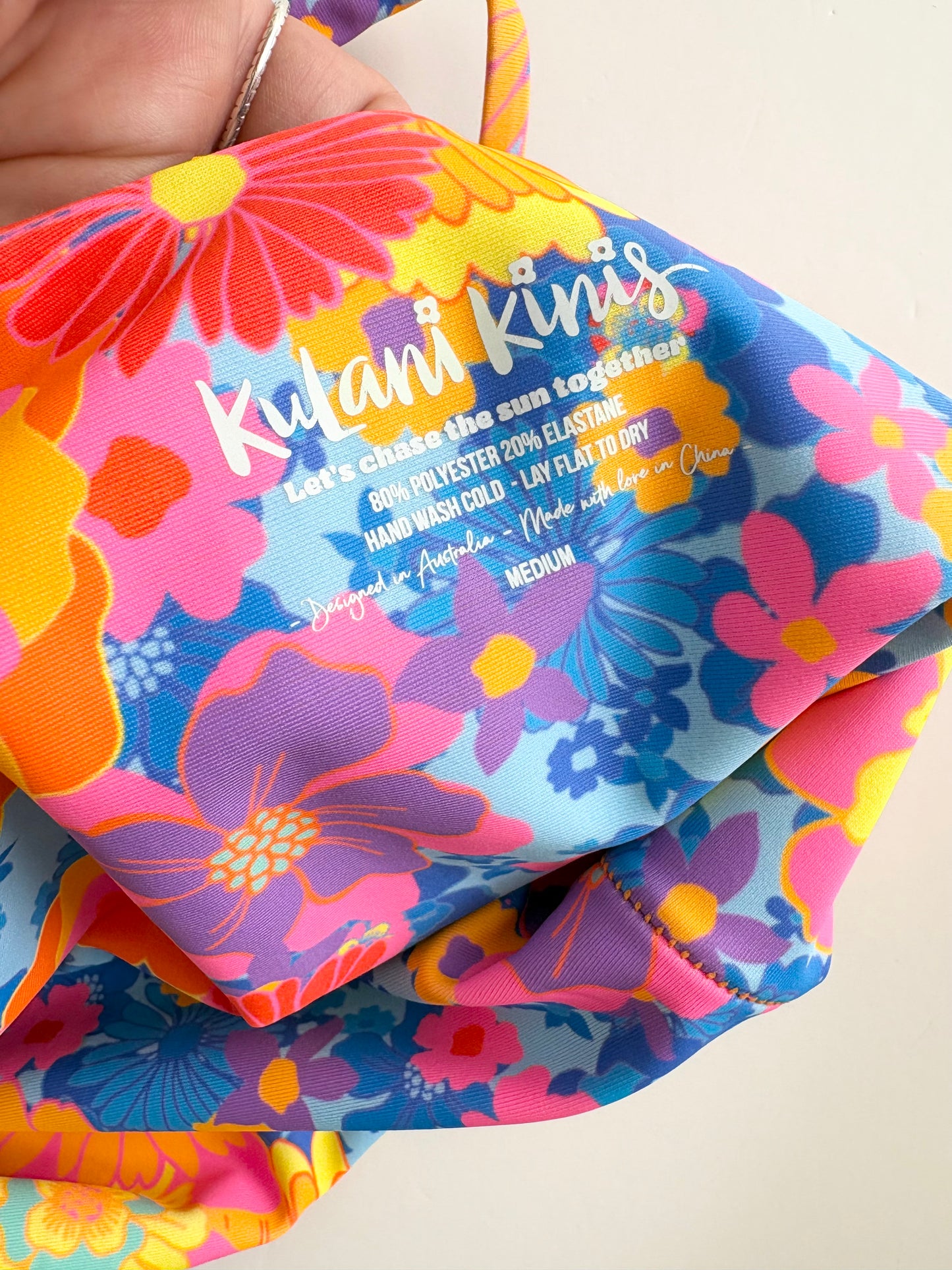 Maillot de bain une pièce floral Kulani S/M