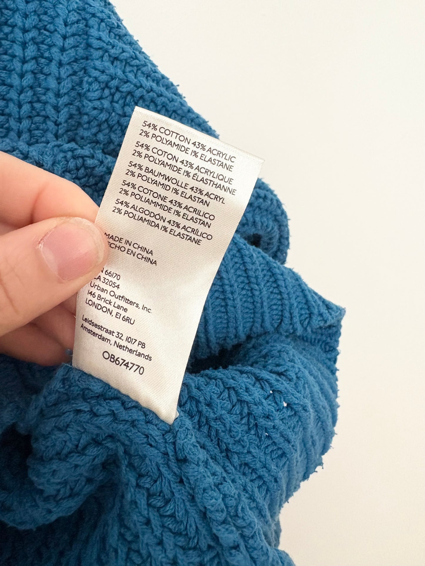 Free People swim too deep turtleneck sweater M-XL