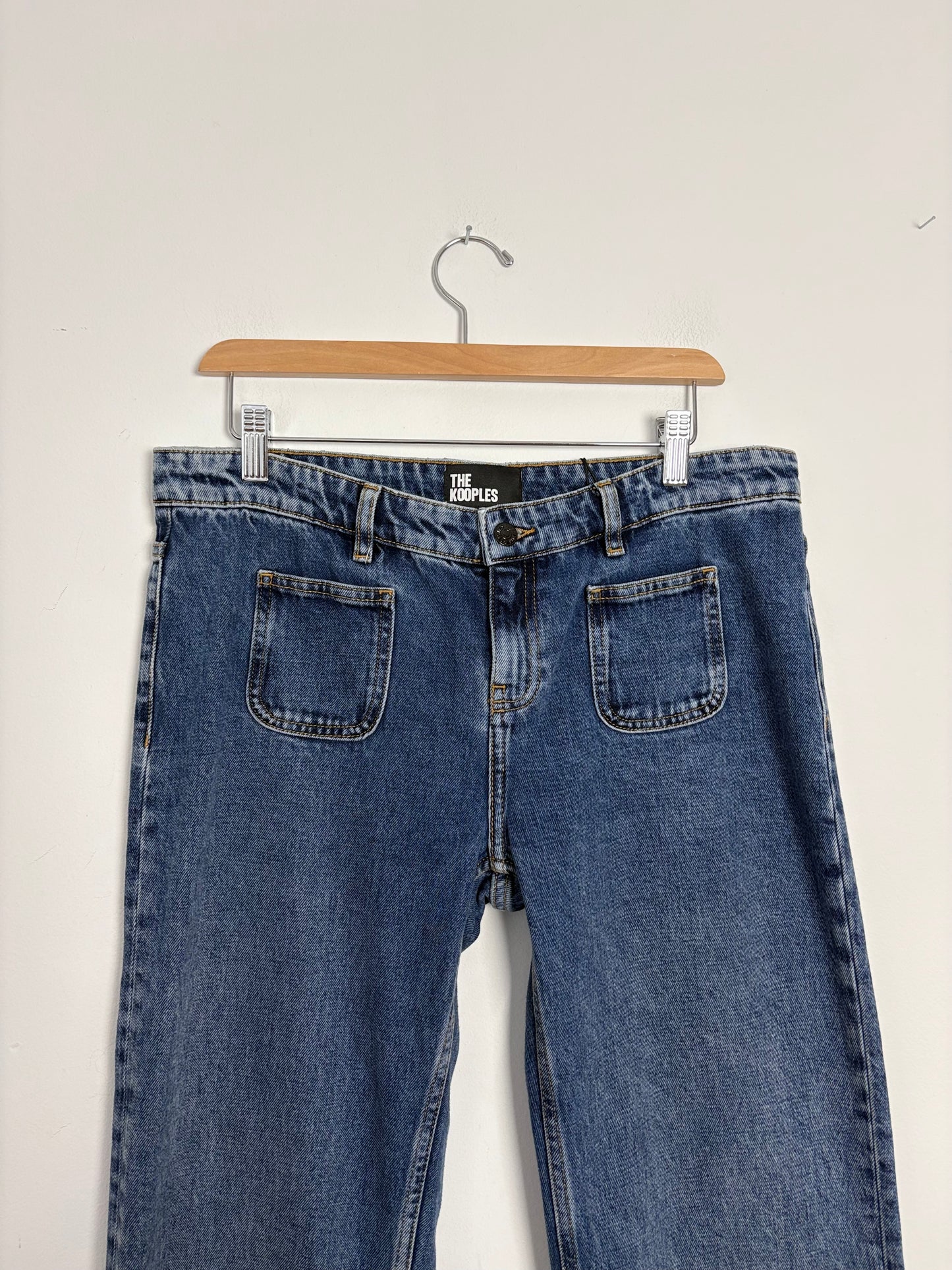 The kooples mid rise flare jeans W29/30