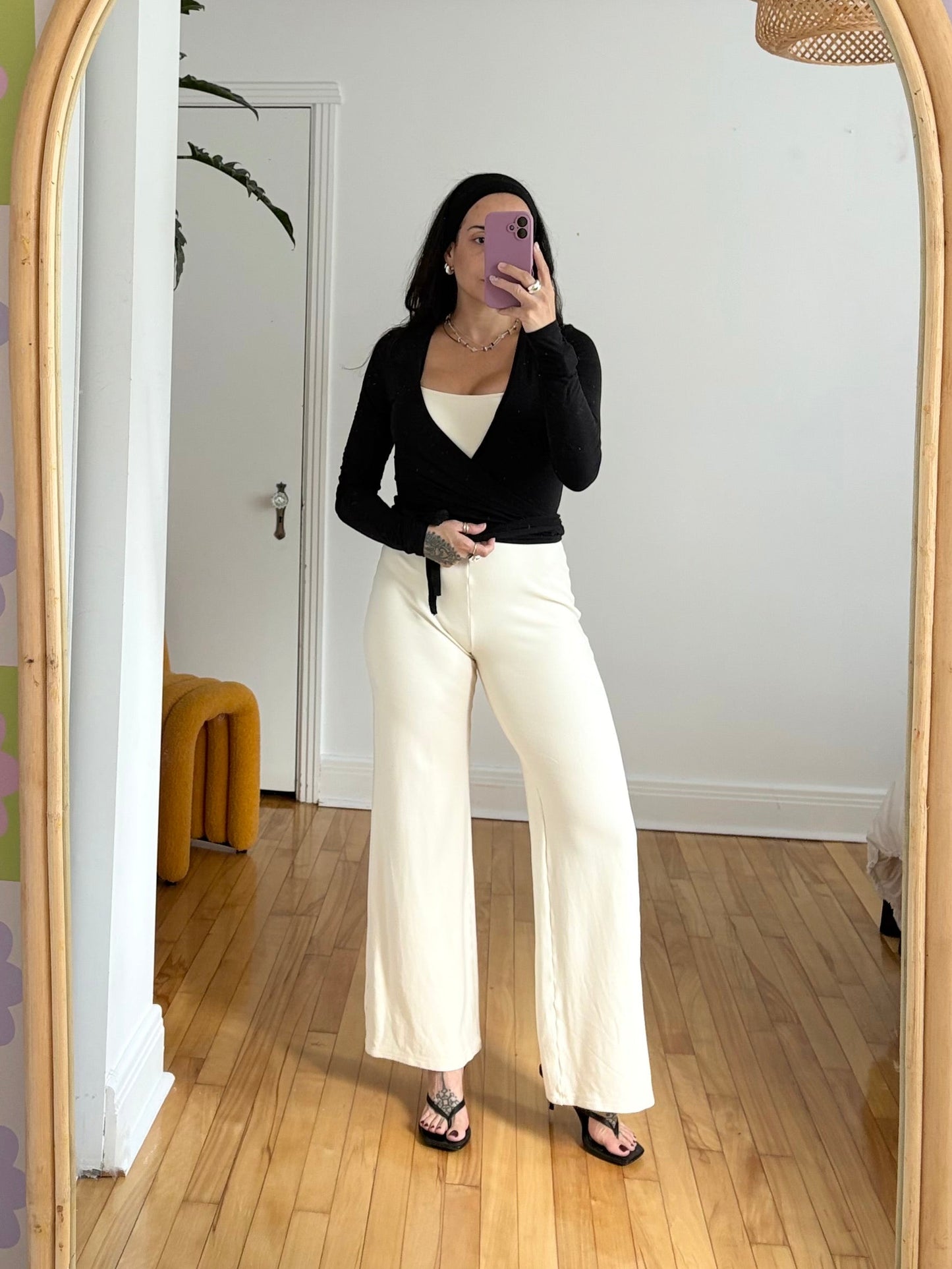 Combinaison American Apparel Harper jambe large Petite
