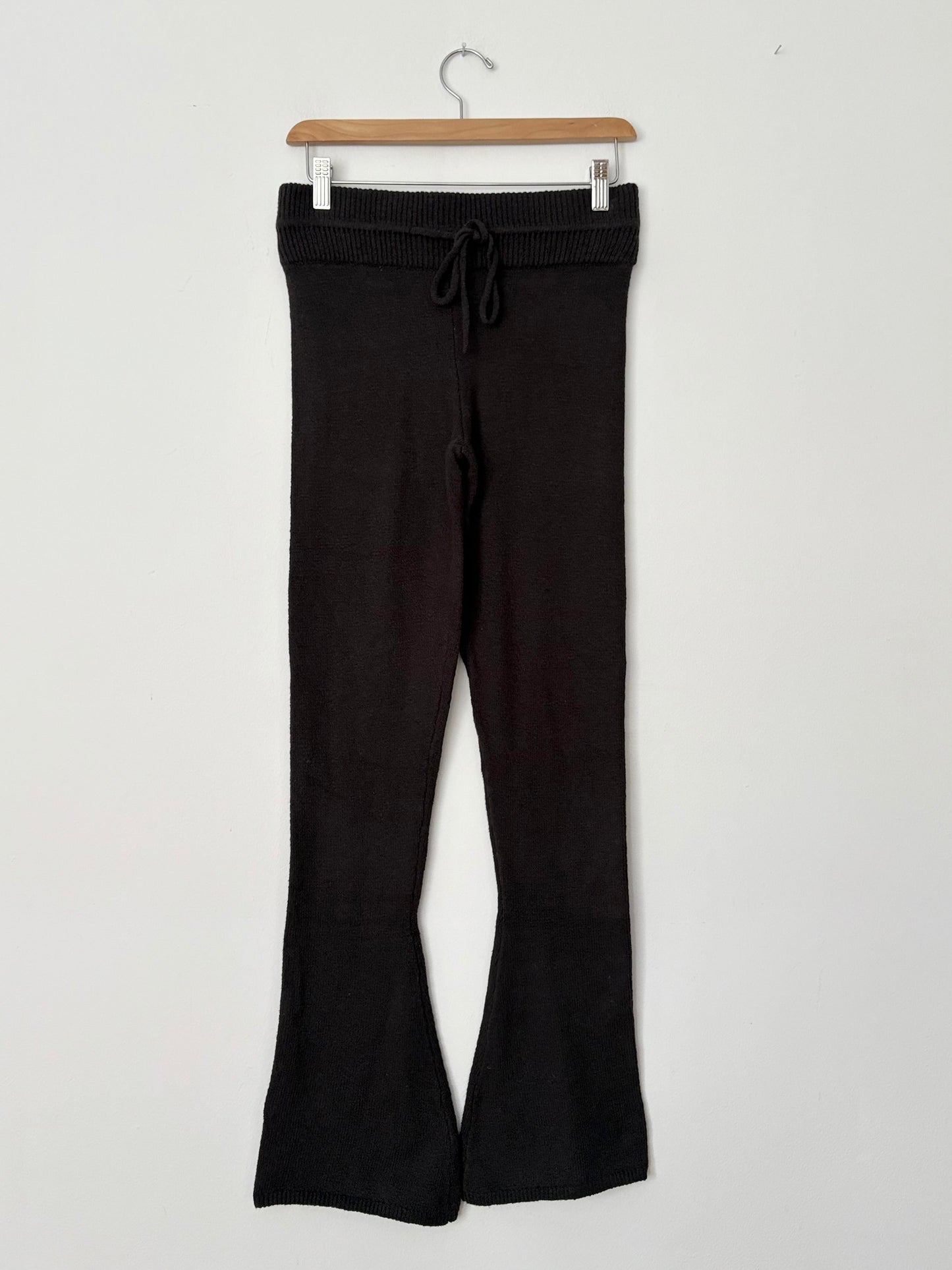 IVL Collective bouclé flared drawstring pant Small