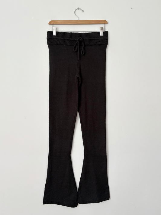 IVL Collective bouclé flared drawstring pant Small