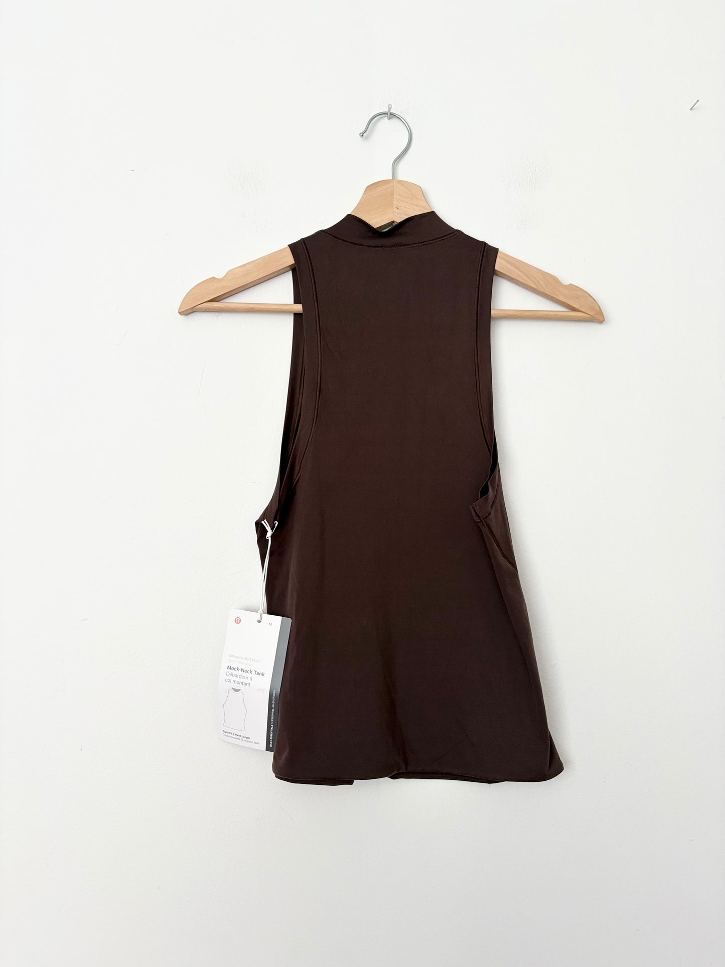 Lululemon Wundermost Ultra-Soft Nulu Mockneck Tank Top Medium
