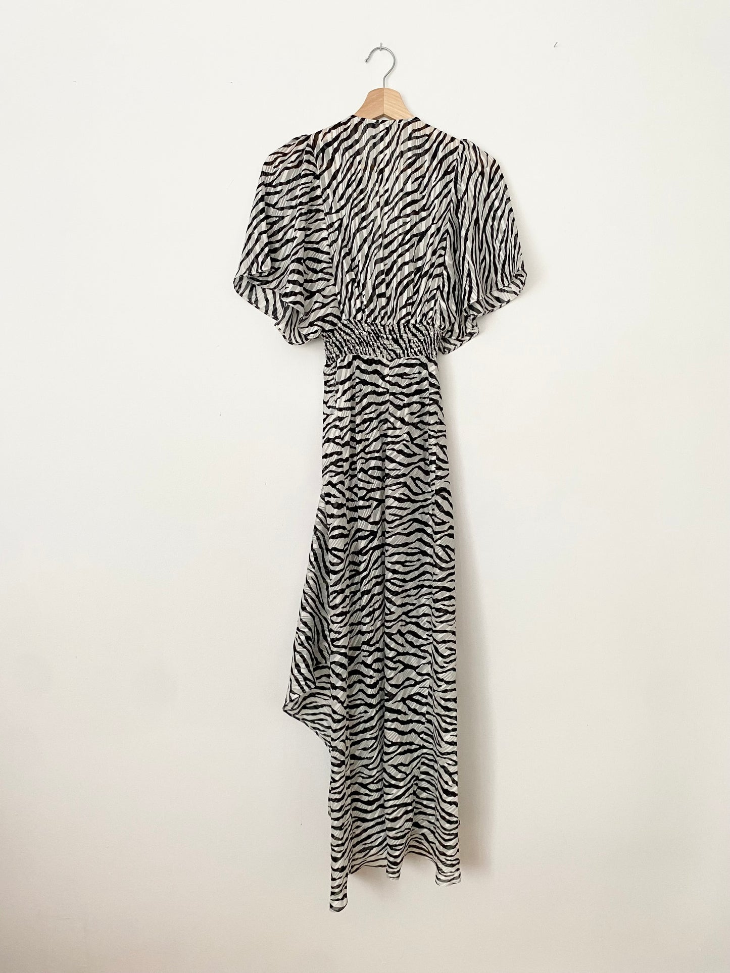 Maje zebra maxi dress XS/S