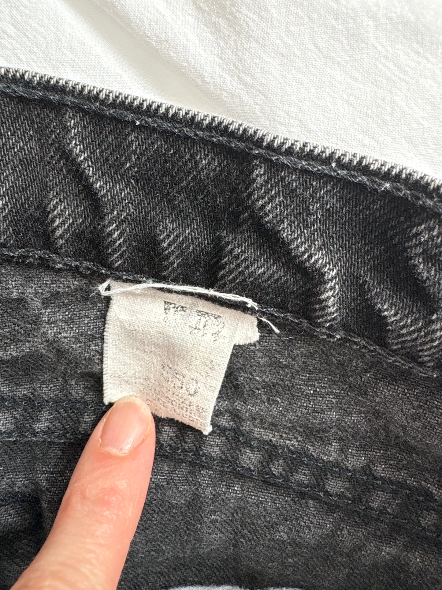 Vintage black levis 550 W25/26