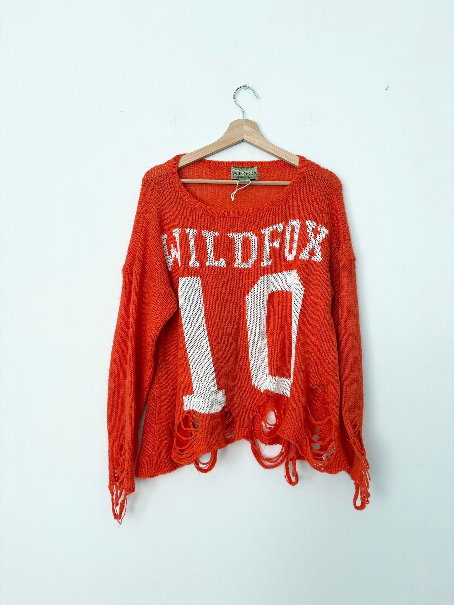 Pull Wildfox Lennon délavé SL