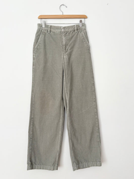 TNA ripcord corduroy pants W25/26