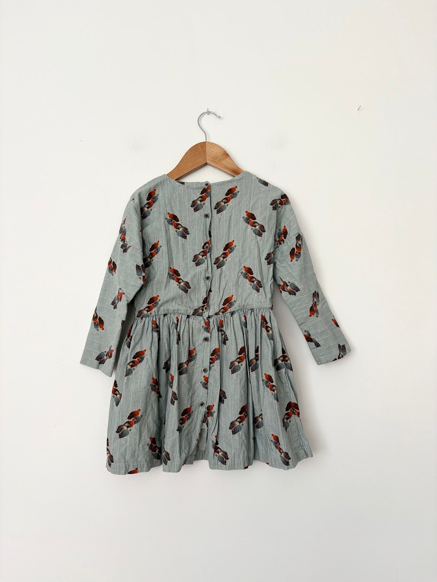 Morley stripe printed dress 6Y