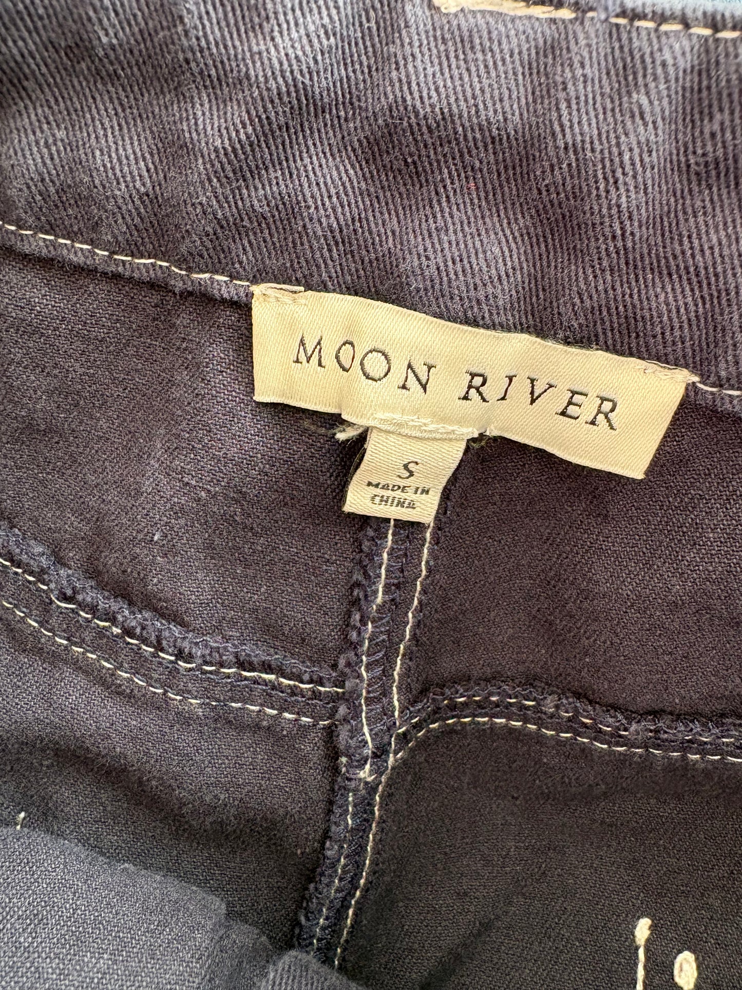 Pantalon ballon contrasté Moon River, taille S