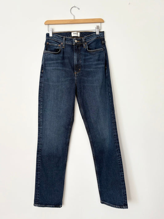 Agolde high rise stove pipe jeans W26