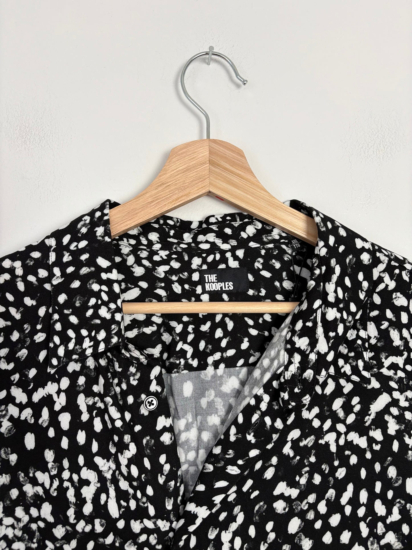 The kooples printed button up shirt XXL
