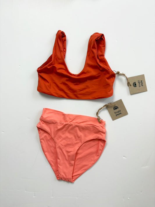 Toast Swim 2 piece swimsuit 4T