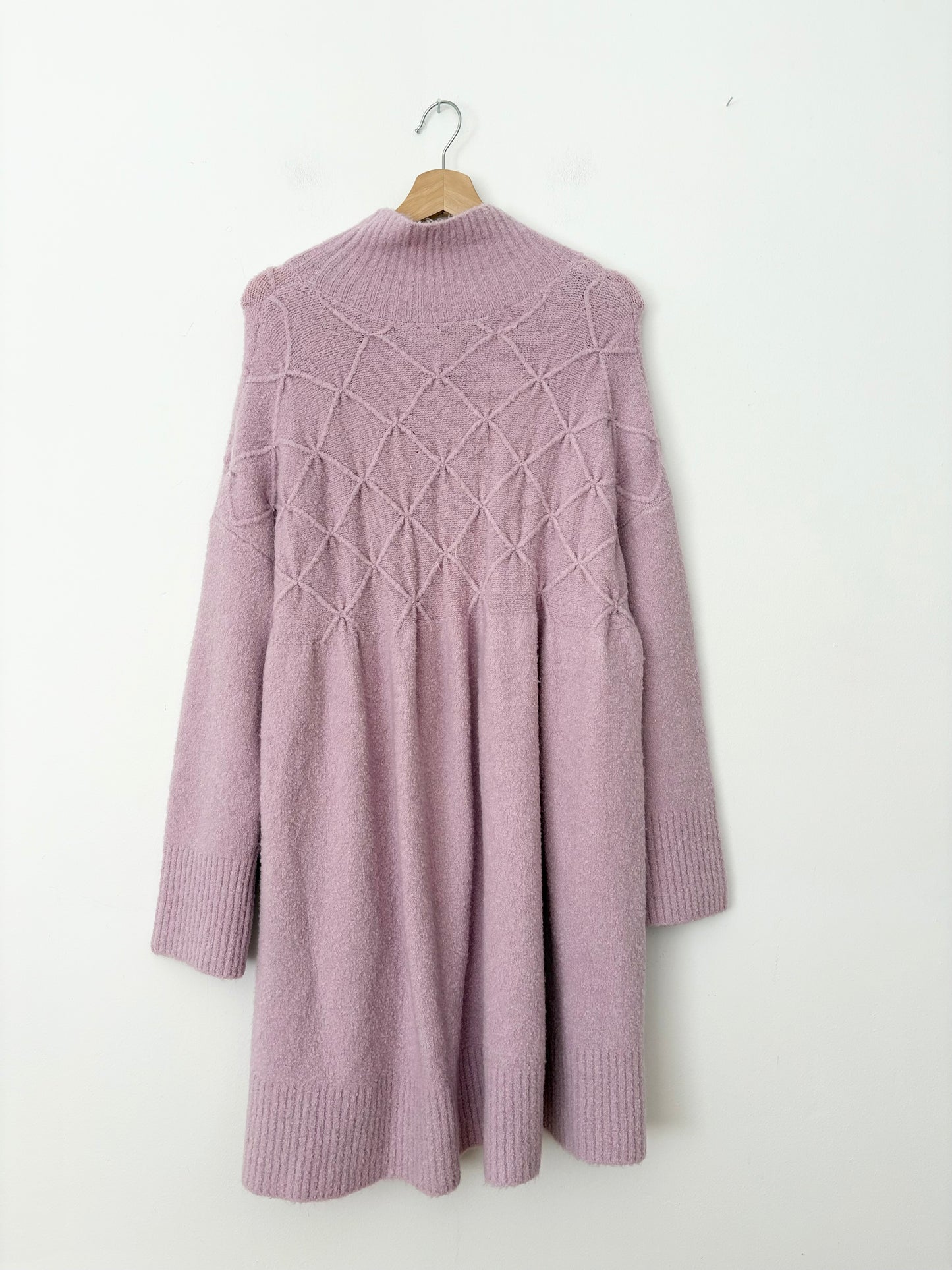 Free People Jaci wool blend sweater dress Large