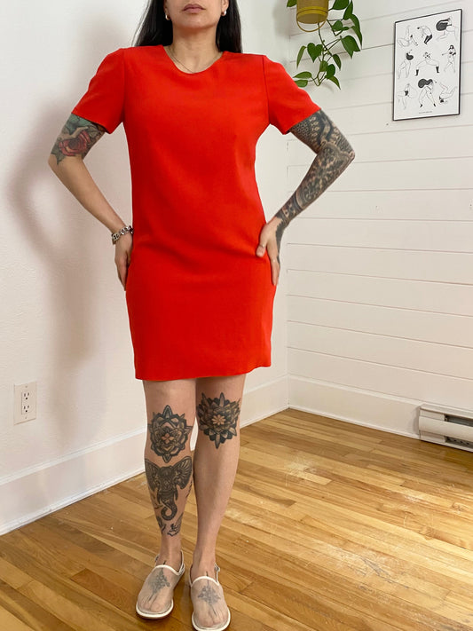 Babaton Patrizio boxy mini dress Medium