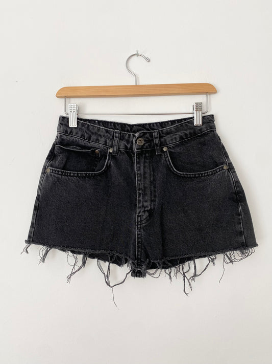 The Ragged Priest black denim cut offs W26
