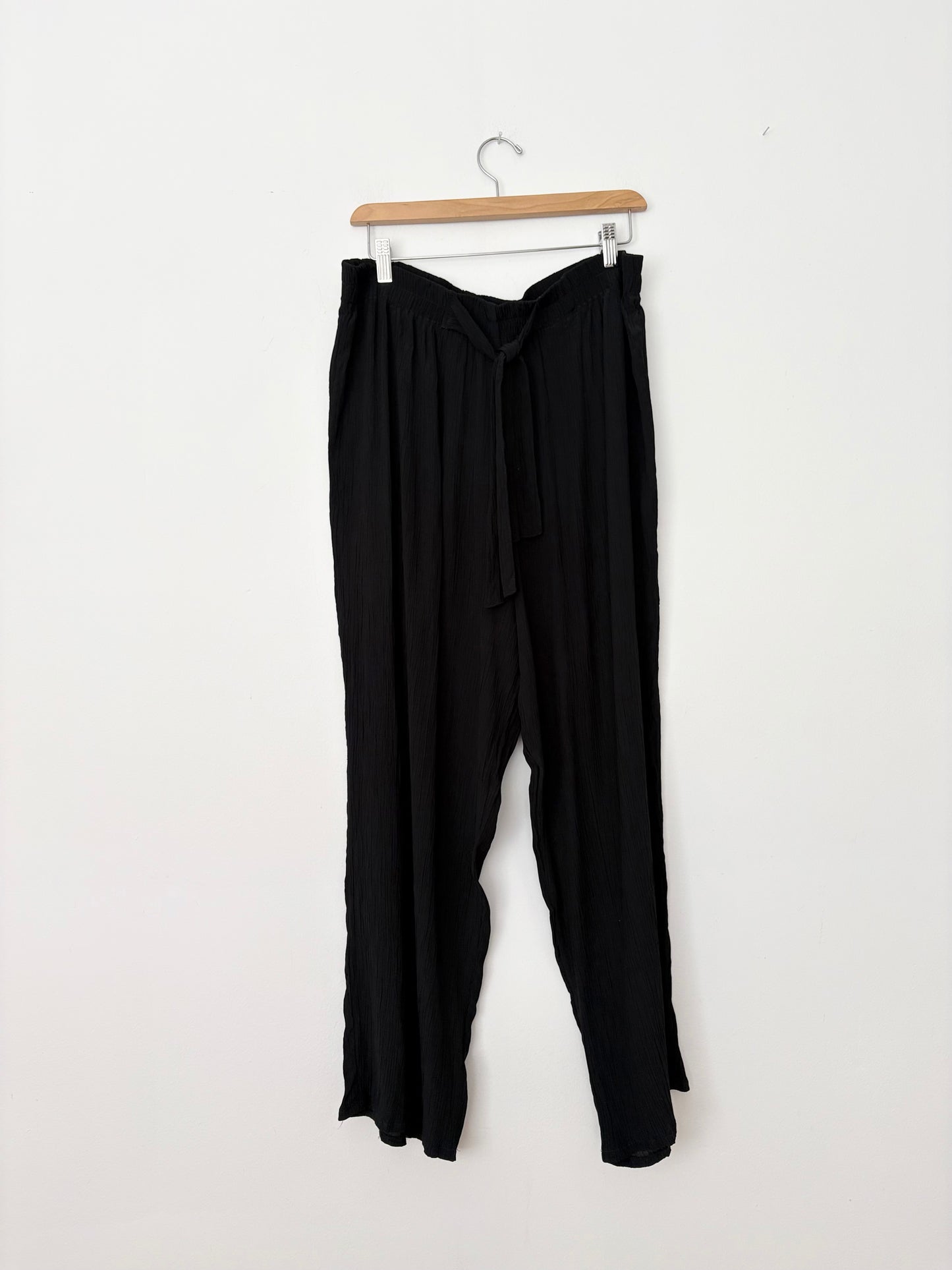 Steilmann crinkled wide leg pants XL