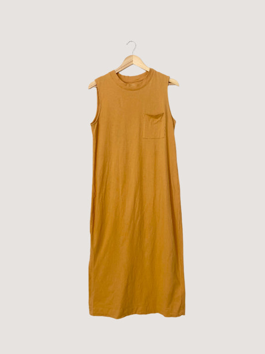 Everlane sleeveless cotton maxi dress Medium