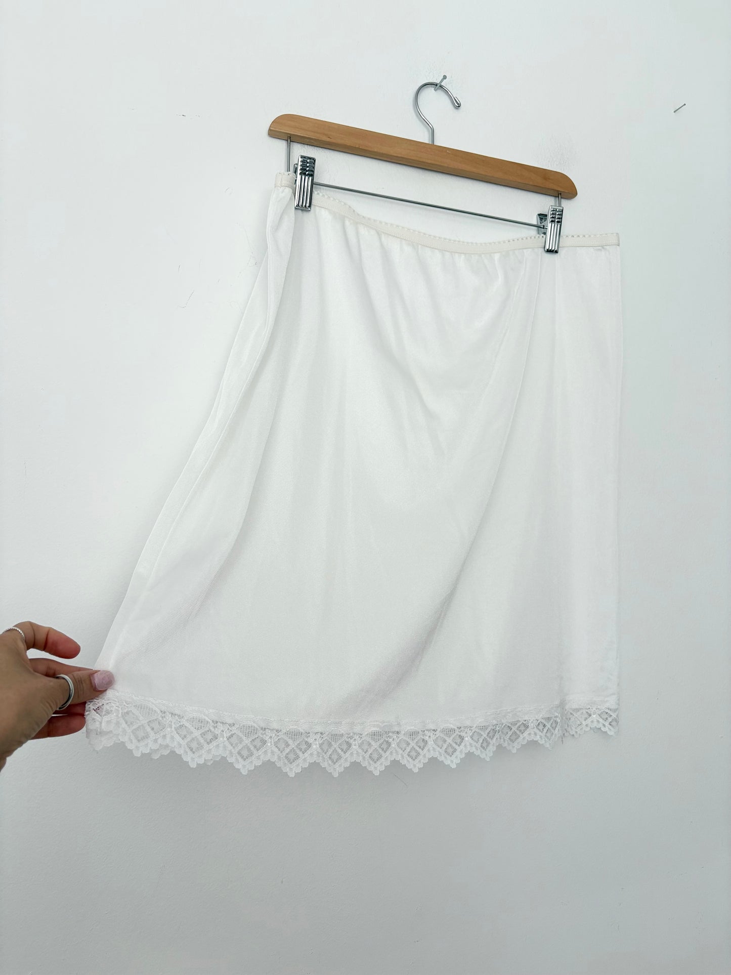 Jupon vintage semi-transparent longueur midi XL/XXL