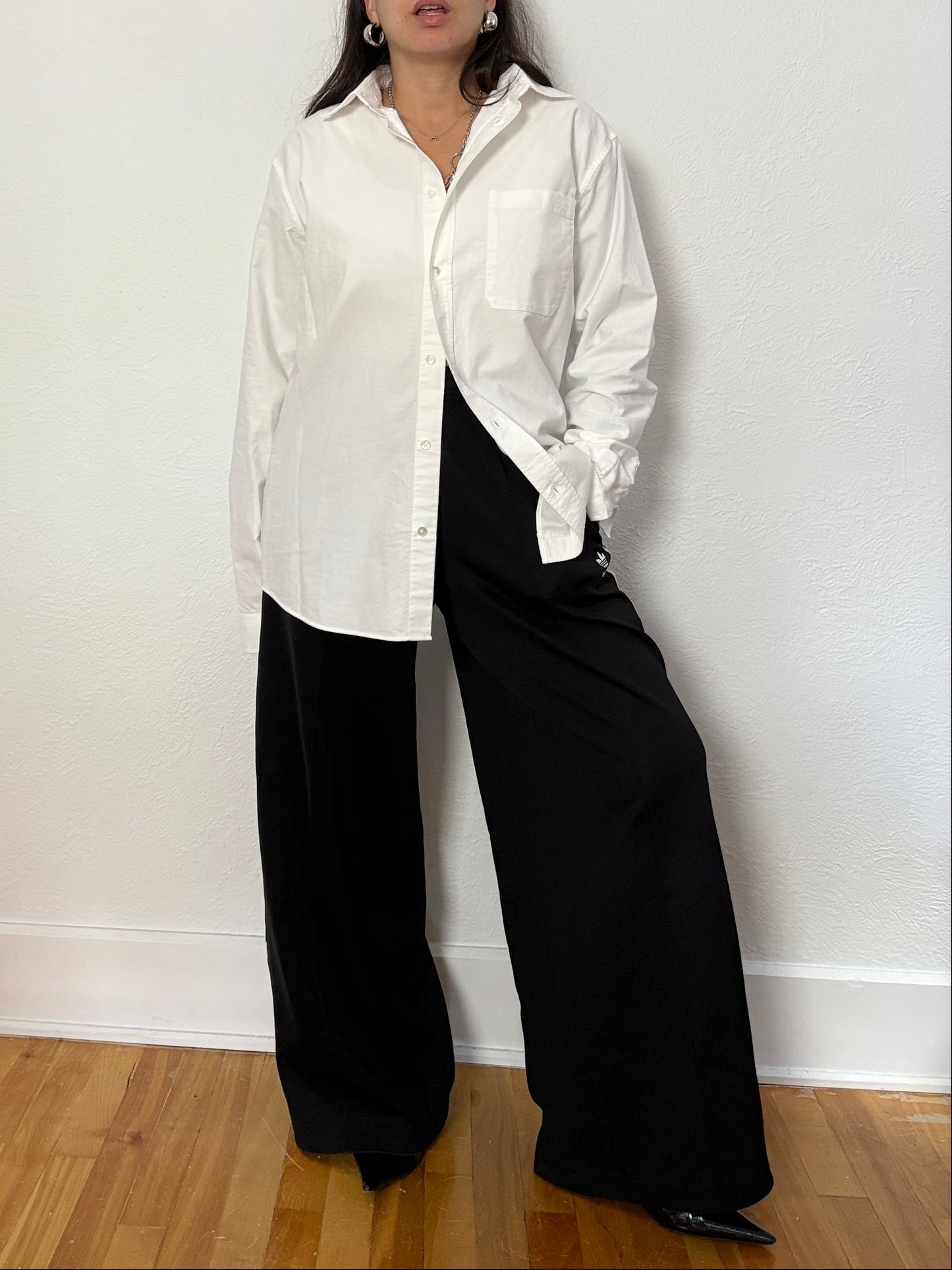 The kooples white button up shirt S/M