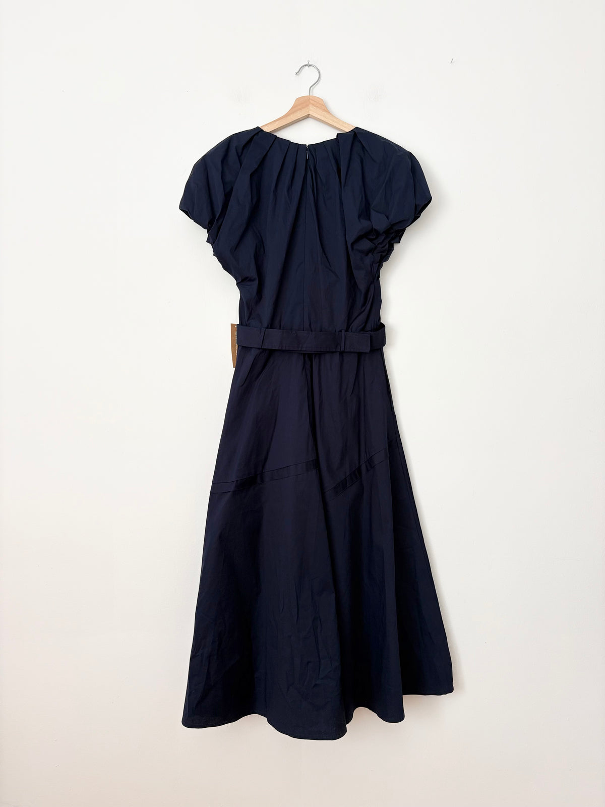 O.P.T puff sleeve belted dress Large