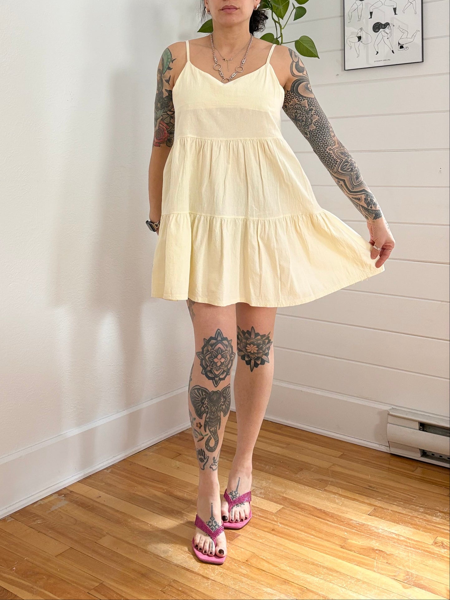 Robe courte étagée Oak + Fort taille M