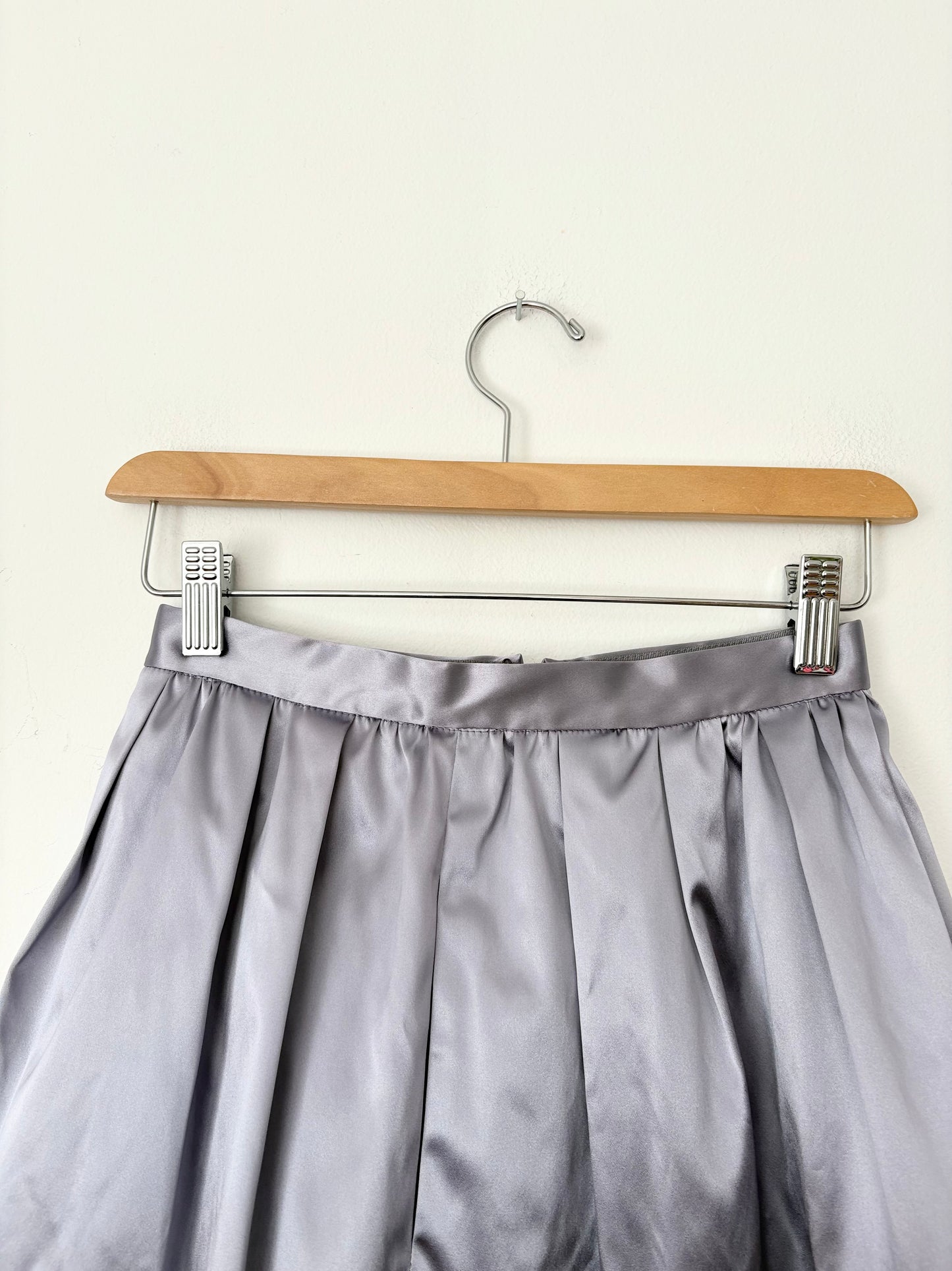 MSGM Metallic gonna mini skirt XS
