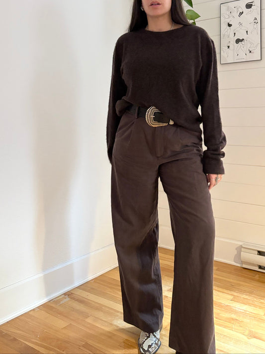 Reformation cashmere boyfriend sweater Large