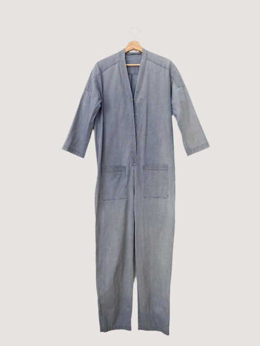 Combinaison utilitaire en chambray Isabel Marant Etoile petite