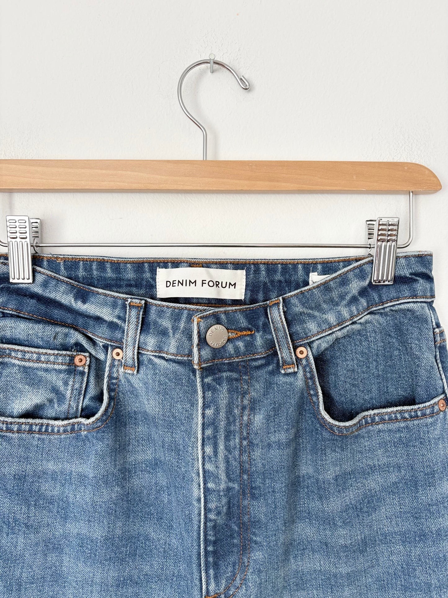 Denim Forum 90s Naomi super Hi Stovepipe W28