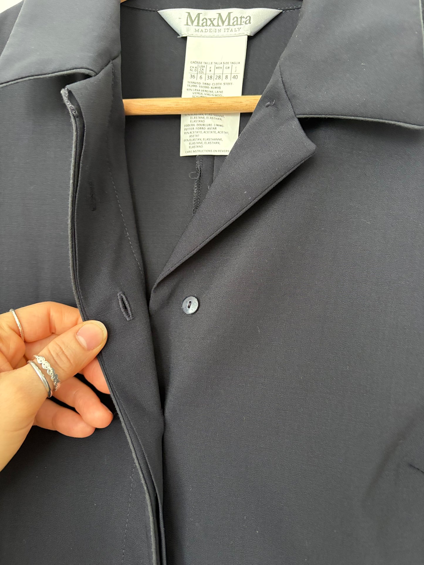 Robe crayon en laine Maxmara, taille S