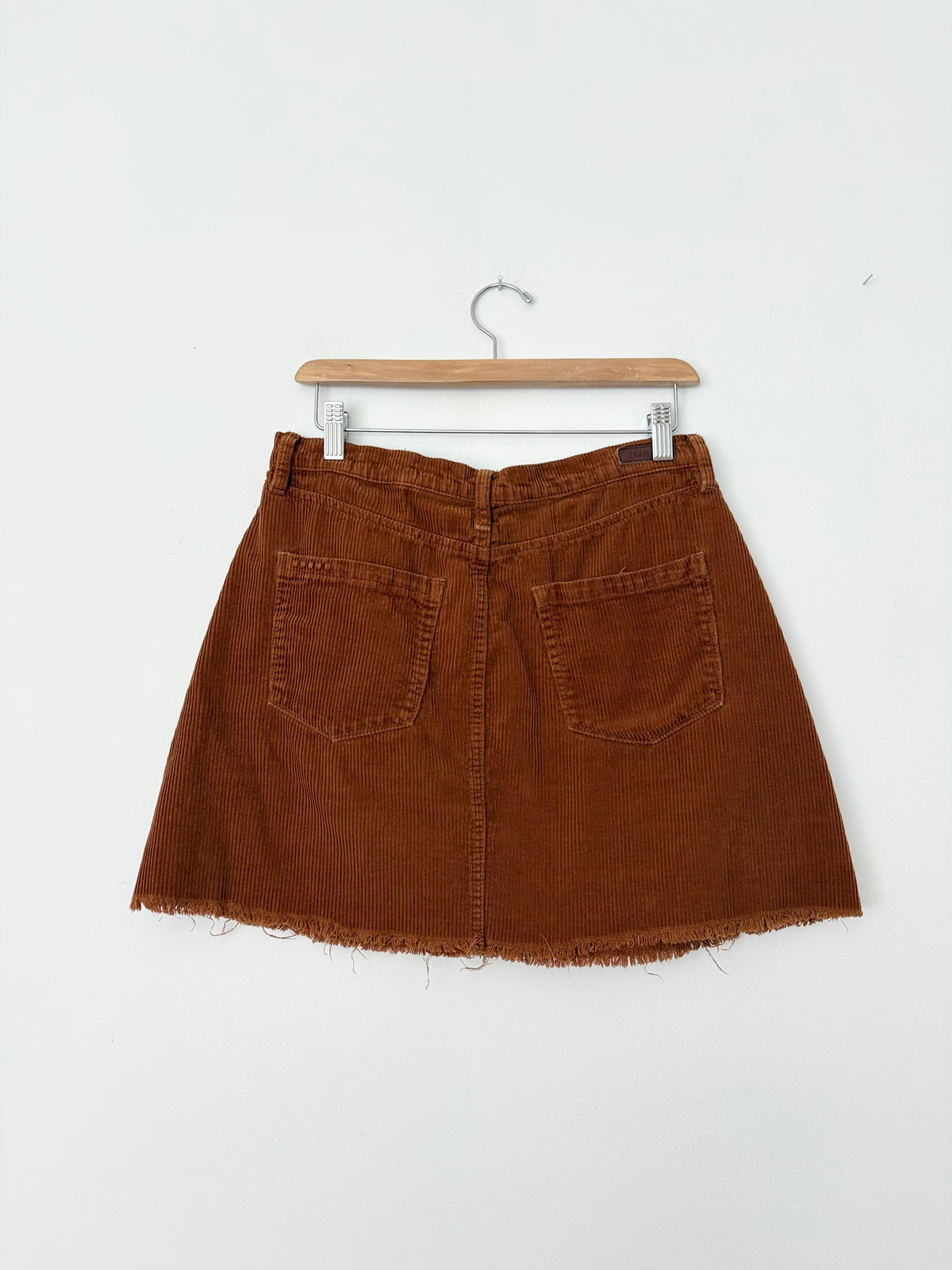 Mini-jupe en velours côtelé Atlas de Blank NYC, taille W28/29