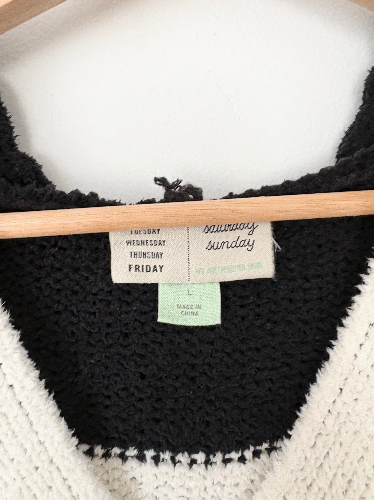 Robe pull à capuche Anthropologie Saturday Sunday Mary, taille L