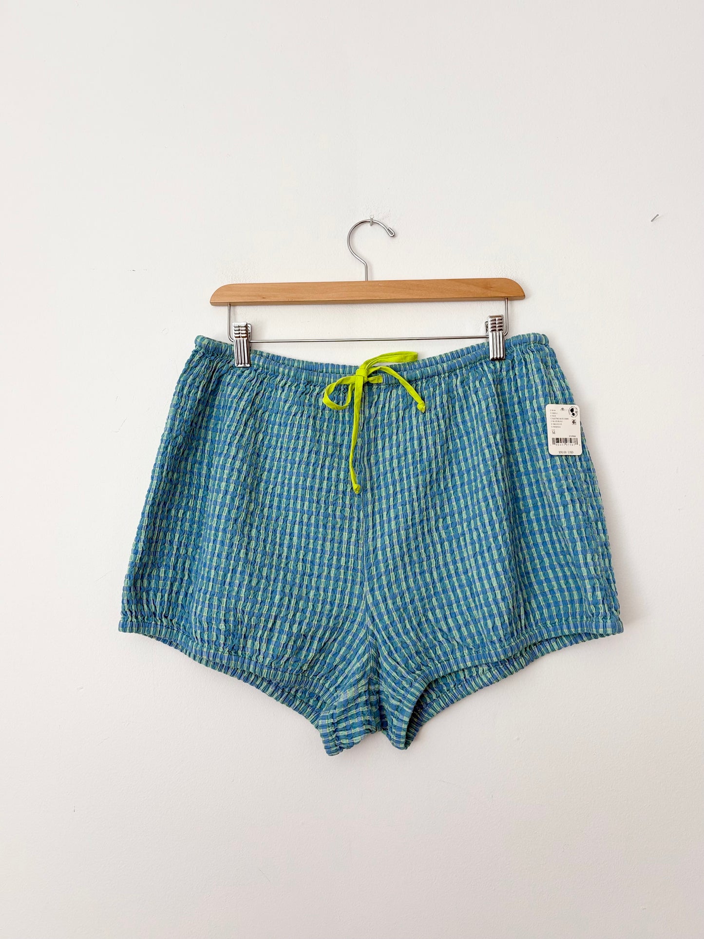 Shorts bouffants Sofia Gingham Free People, taille M
