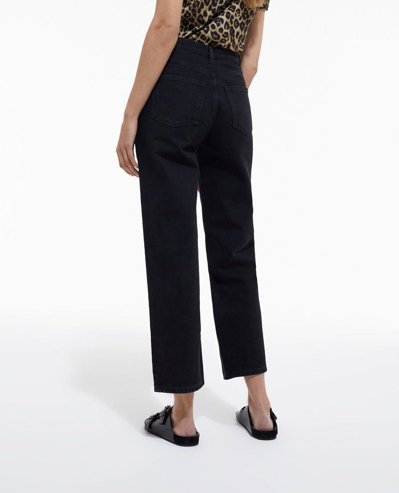 The kooples straight cut black jeans W27