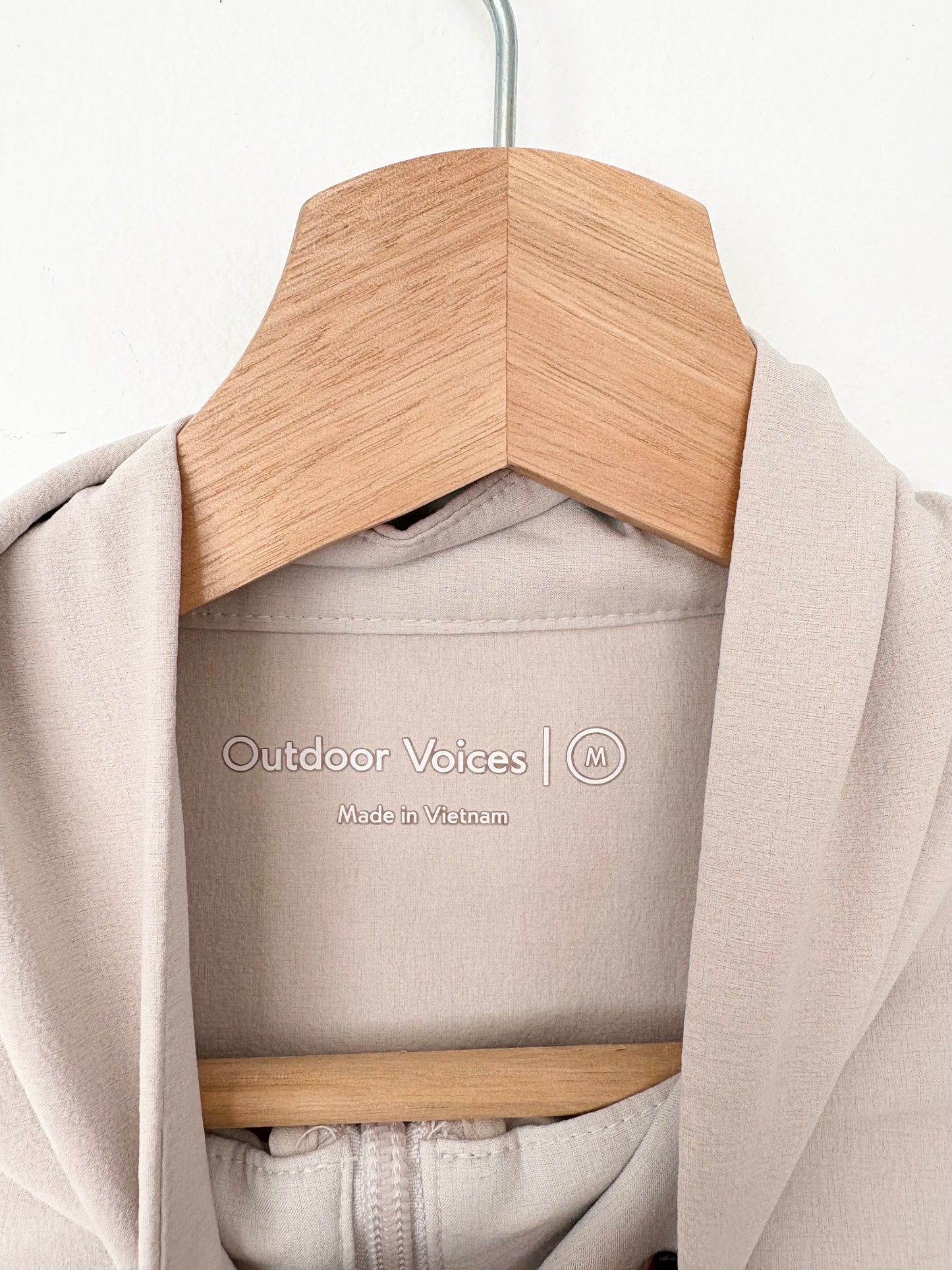 Coupe-vent court Outdoor Voices Pace Track, taille M