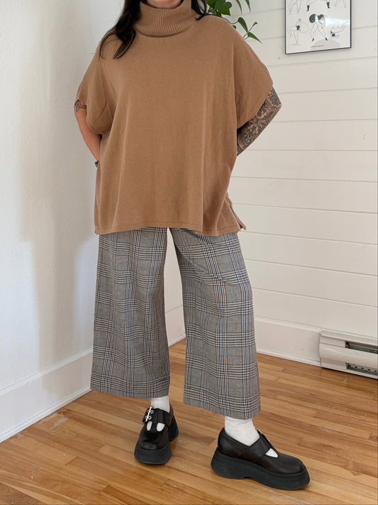 Weekend Maxmara Cashmere mockneck Tunic O/S