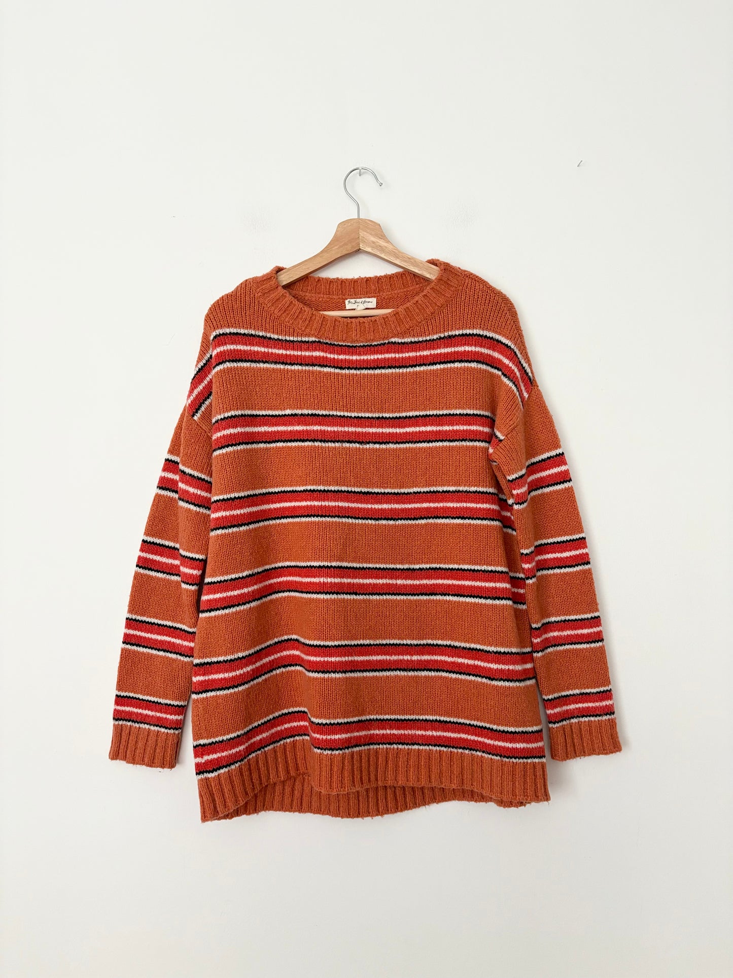 For love & lemons Charlie stripe sweater Medium