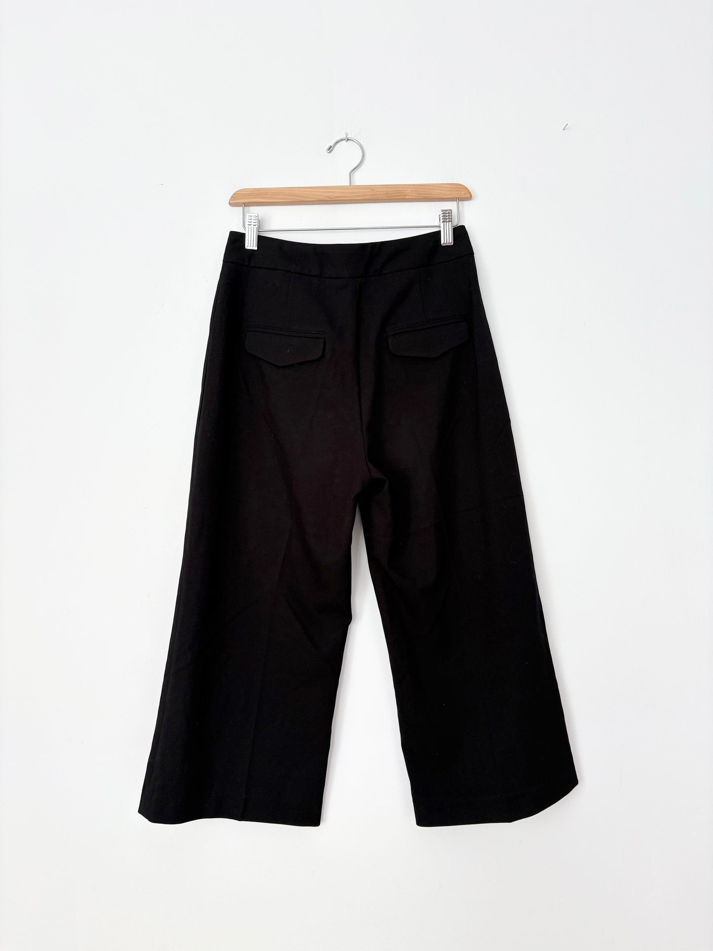 Acne Studios zip chain crop wide leg culottes W27