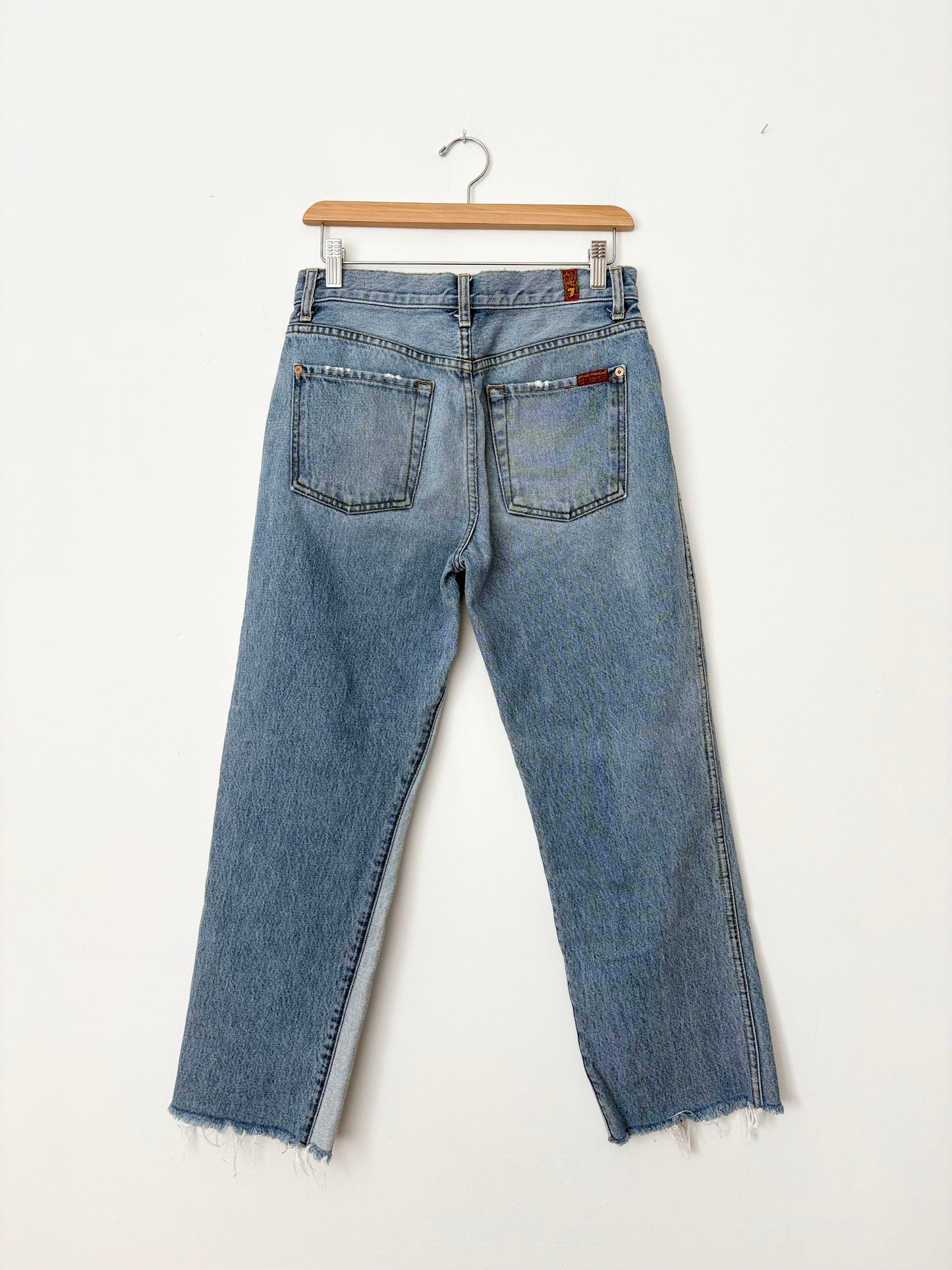 Jean droit 7 for all mankind taille 27