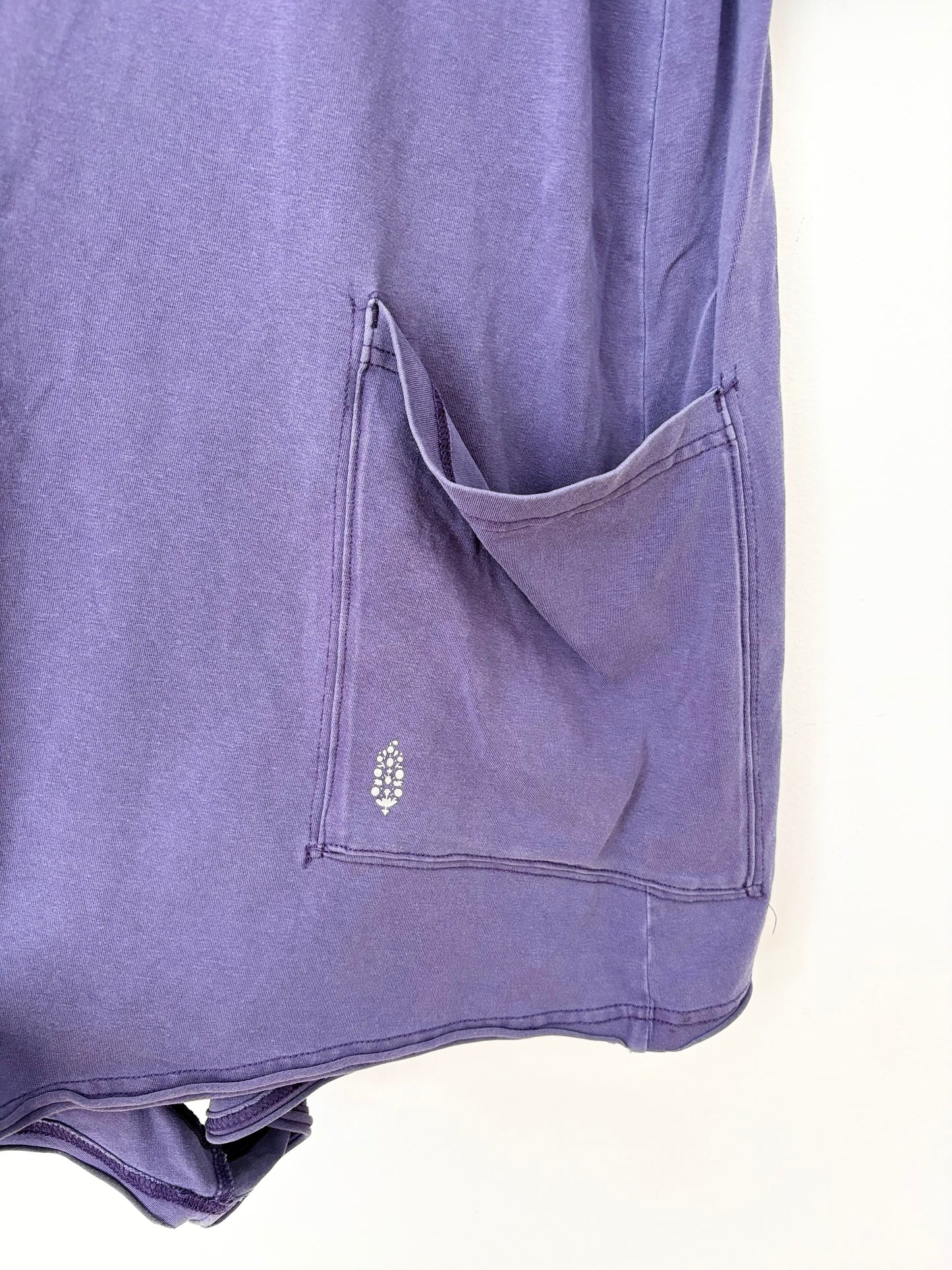Combinaison short t-shirt violet Free People hot shot Medium