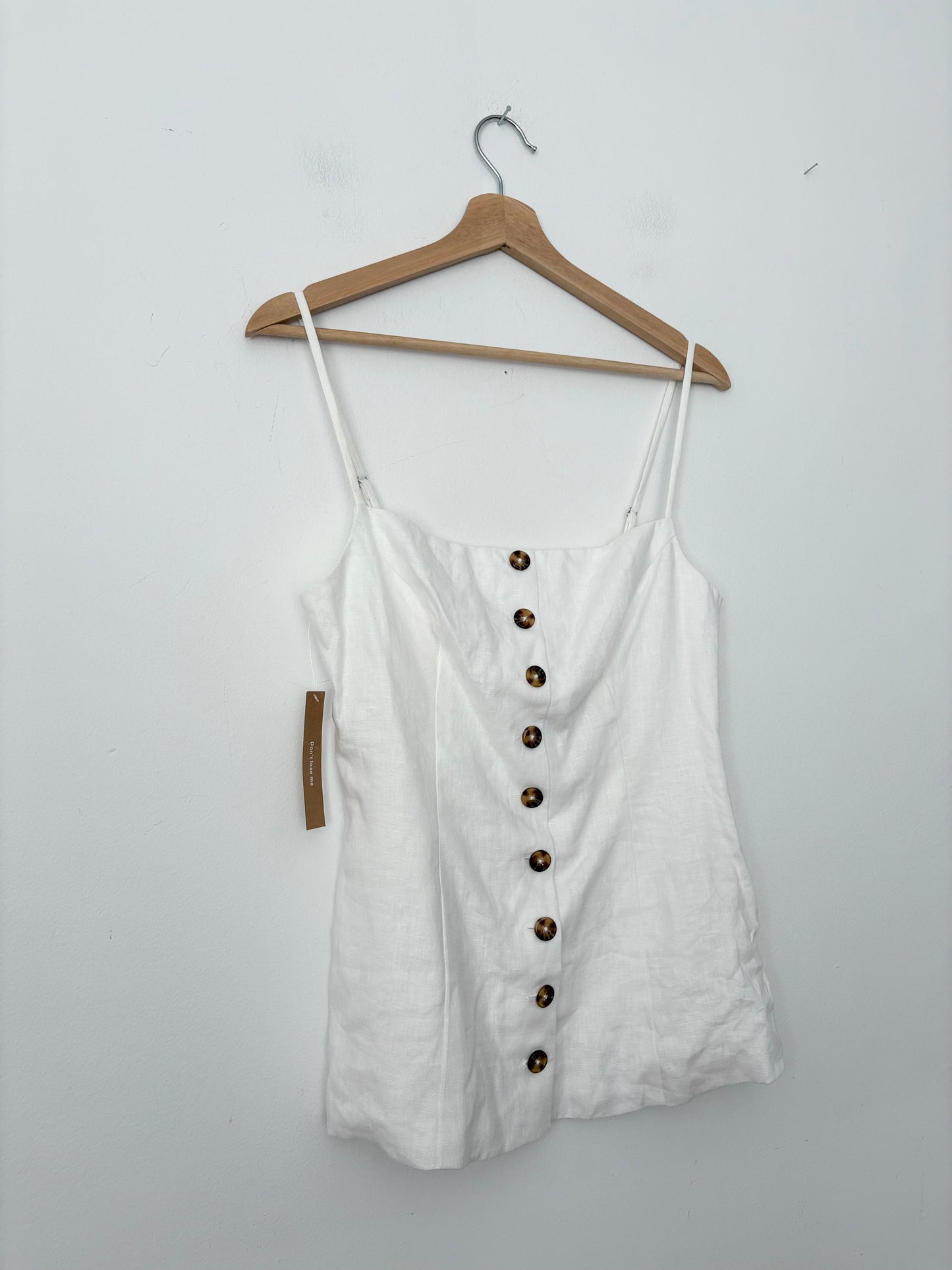 Kourt linen vest tank top S/M