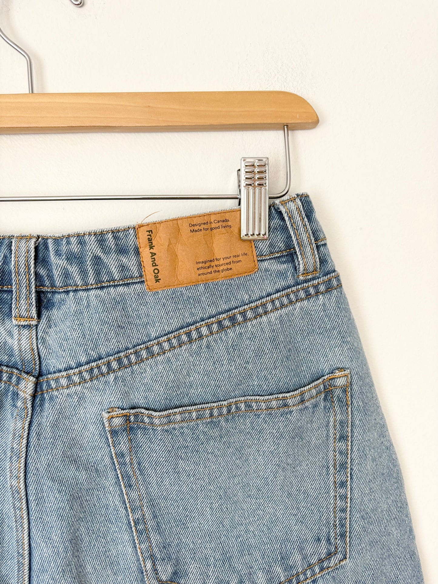 Jean fuselé Stevie de Frank & Oak, taille W26/27