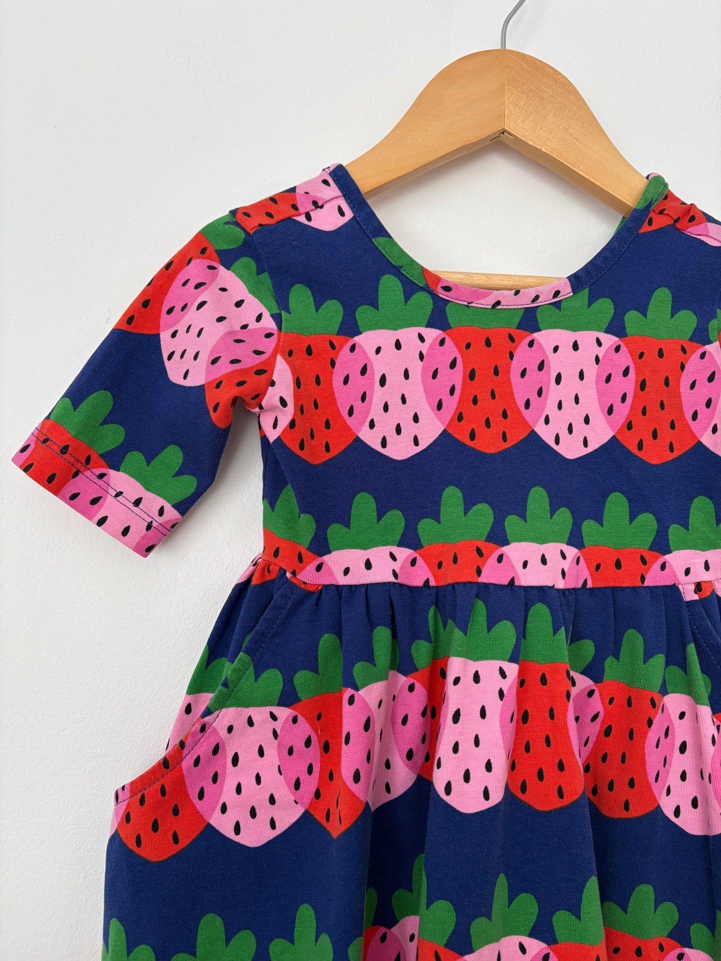 Hanna Anderson strawberry dress 4T