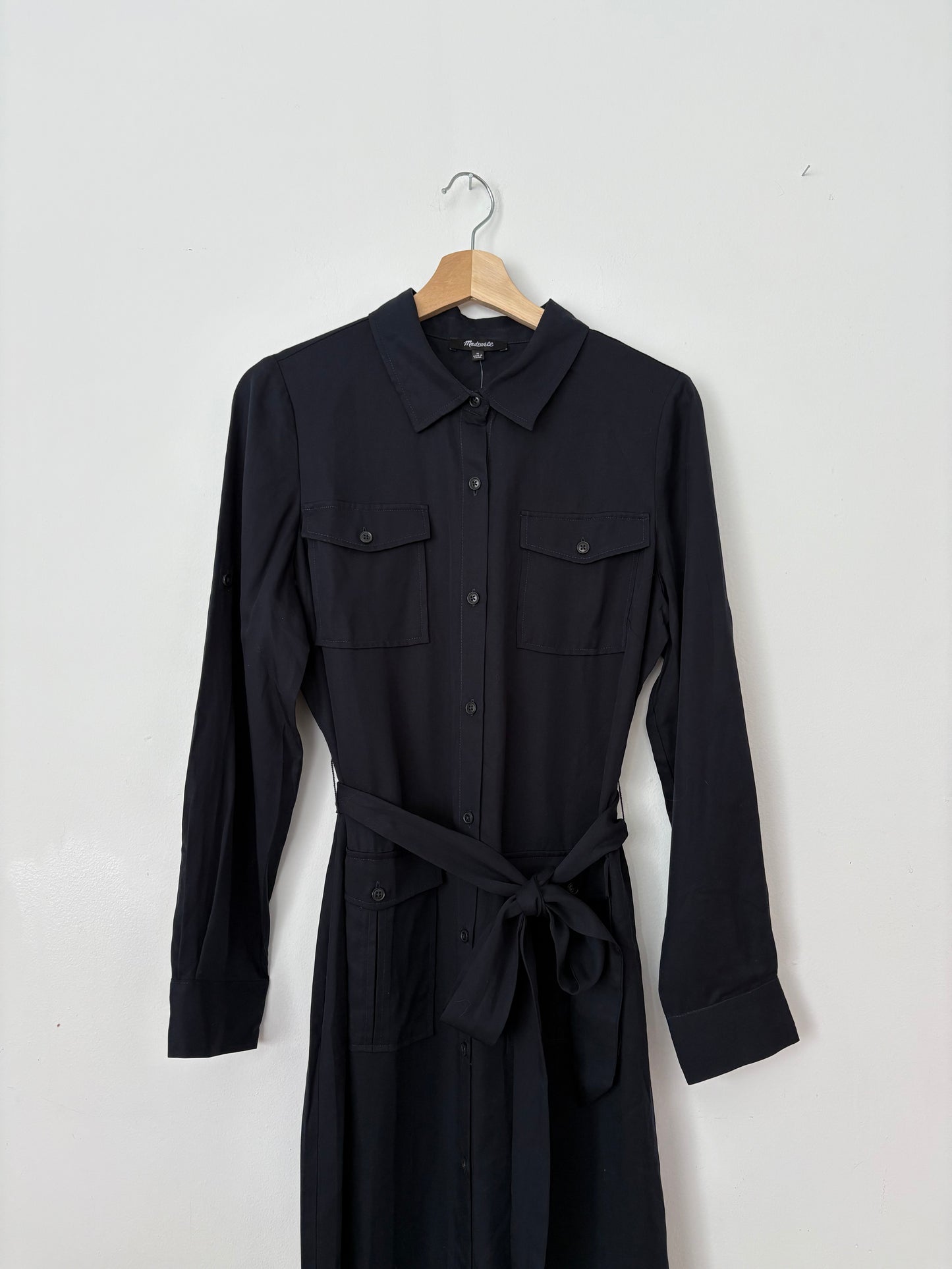 Madewell Utility shirt dress Medium